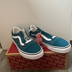 Vans shoes teal size 7.5